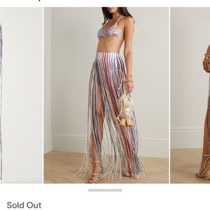 Missoni Fringe Skirt